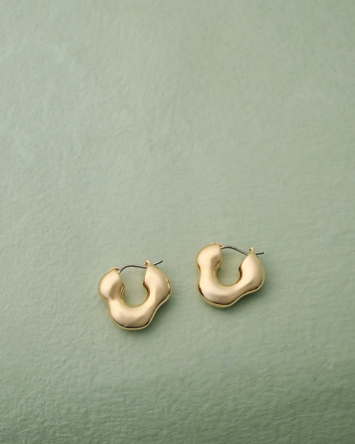 18K Plated Bubble Earrings
