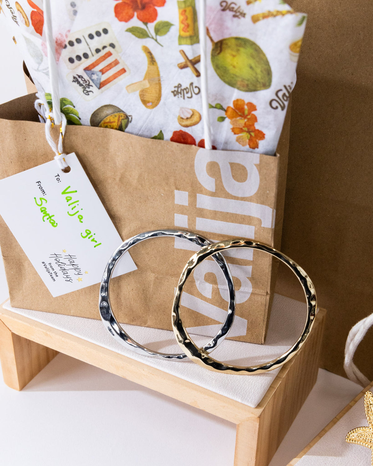 16K Plated Set Of 2 Mixed Bangles