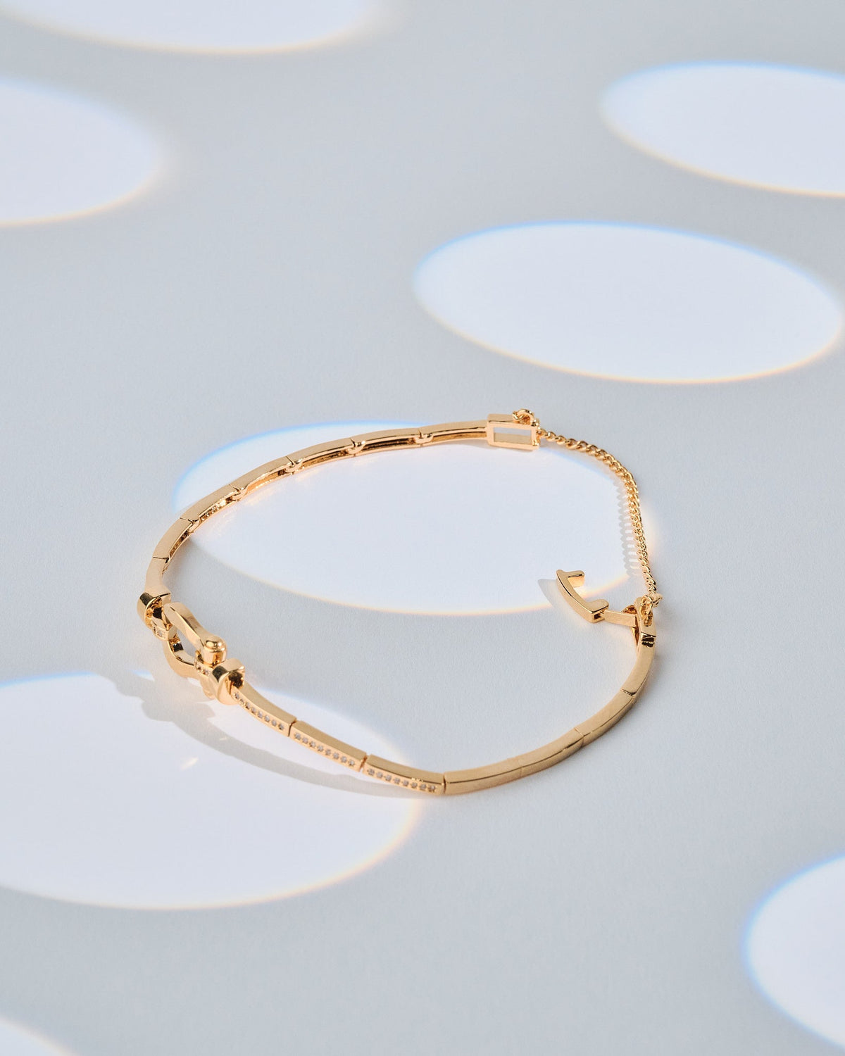 18K Plated Bash Bracelet