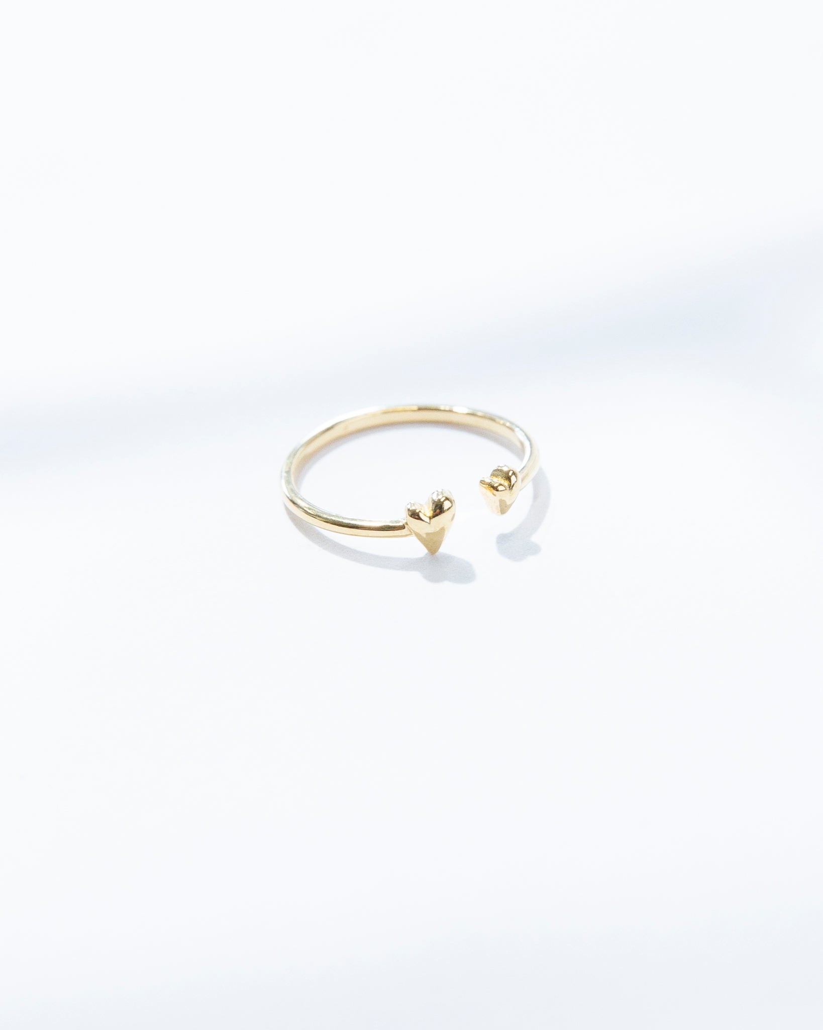 18K Plated Lovers Ring