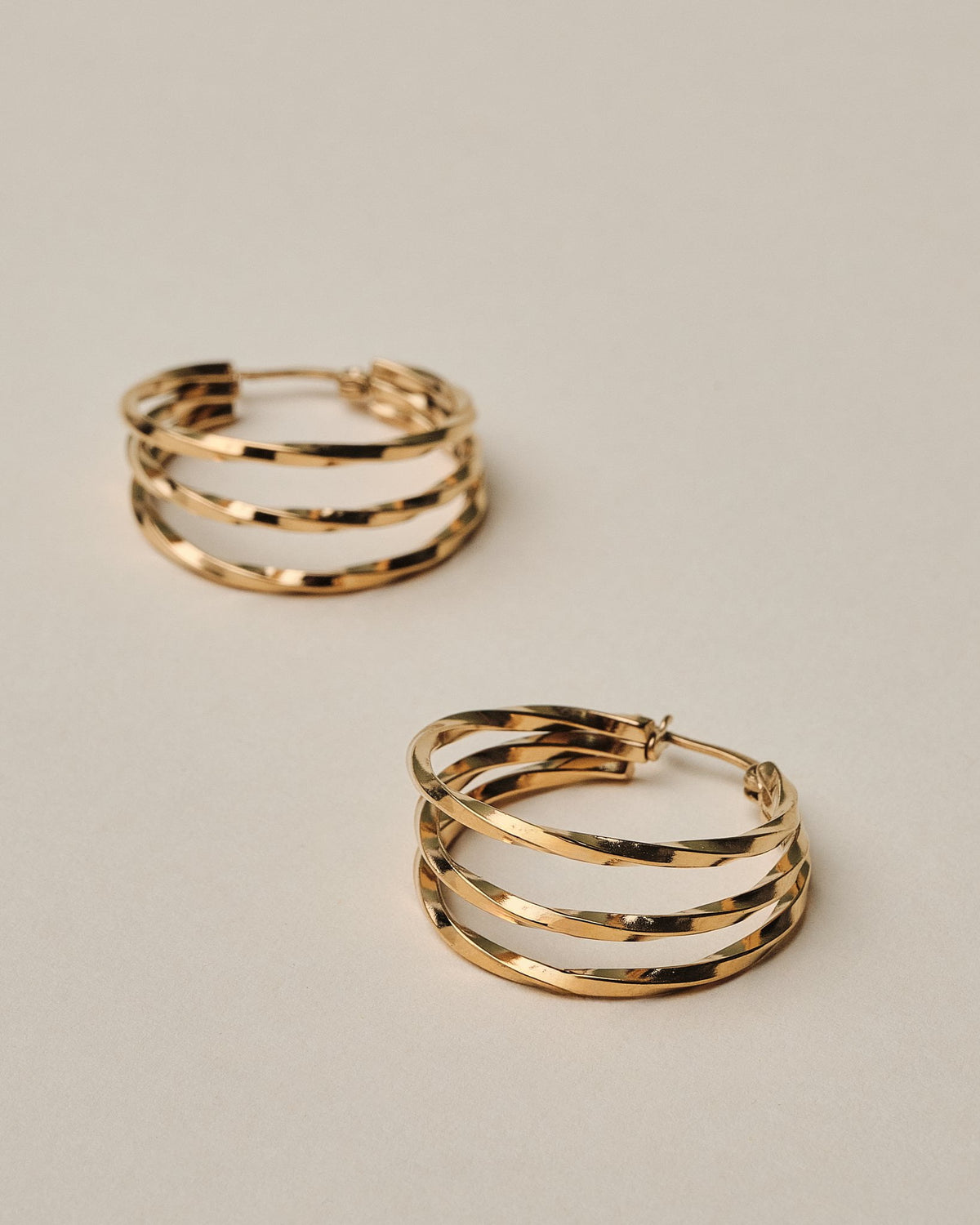 18K Plated Berka Earrings