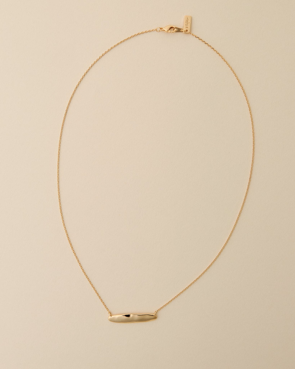 16K Plated Horizon Necklace