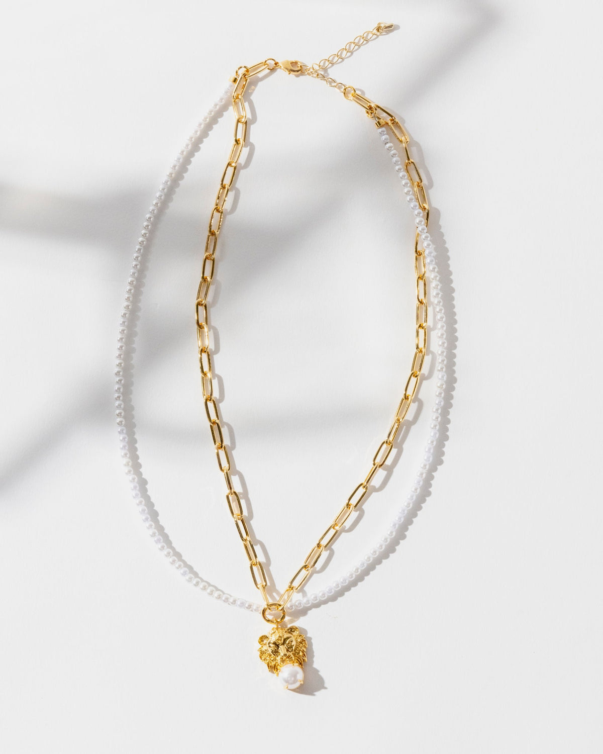 18K Plated Lyon Necklace