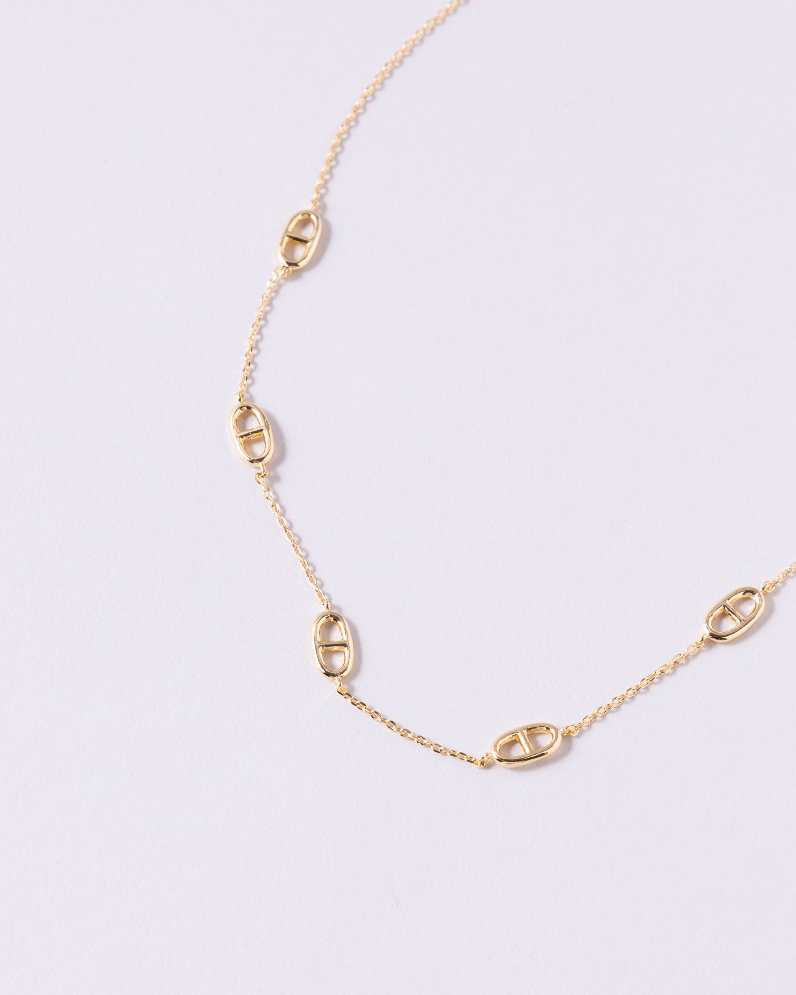 16K Plated Simply Necklace