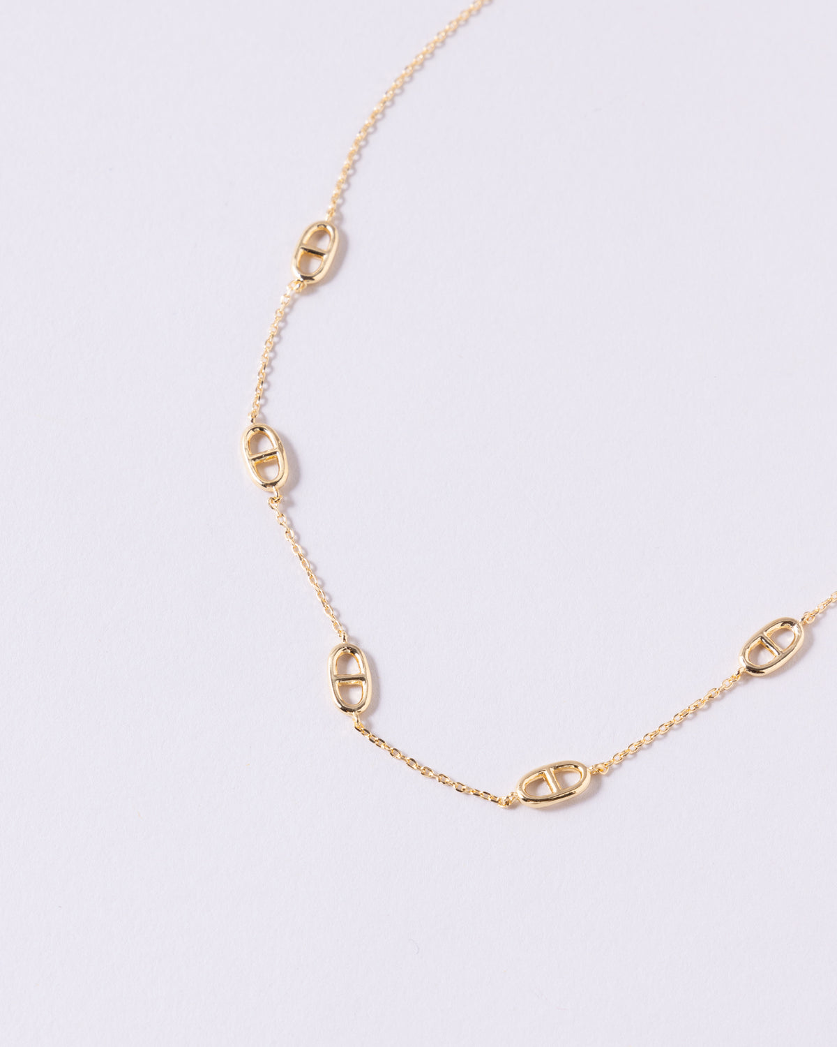 16K Plated Simply Necklace