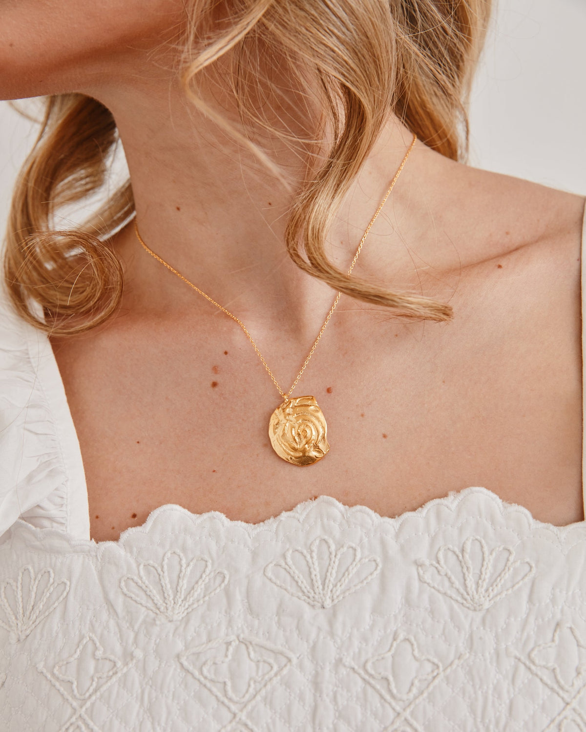 16K Plated Seaside Necklace