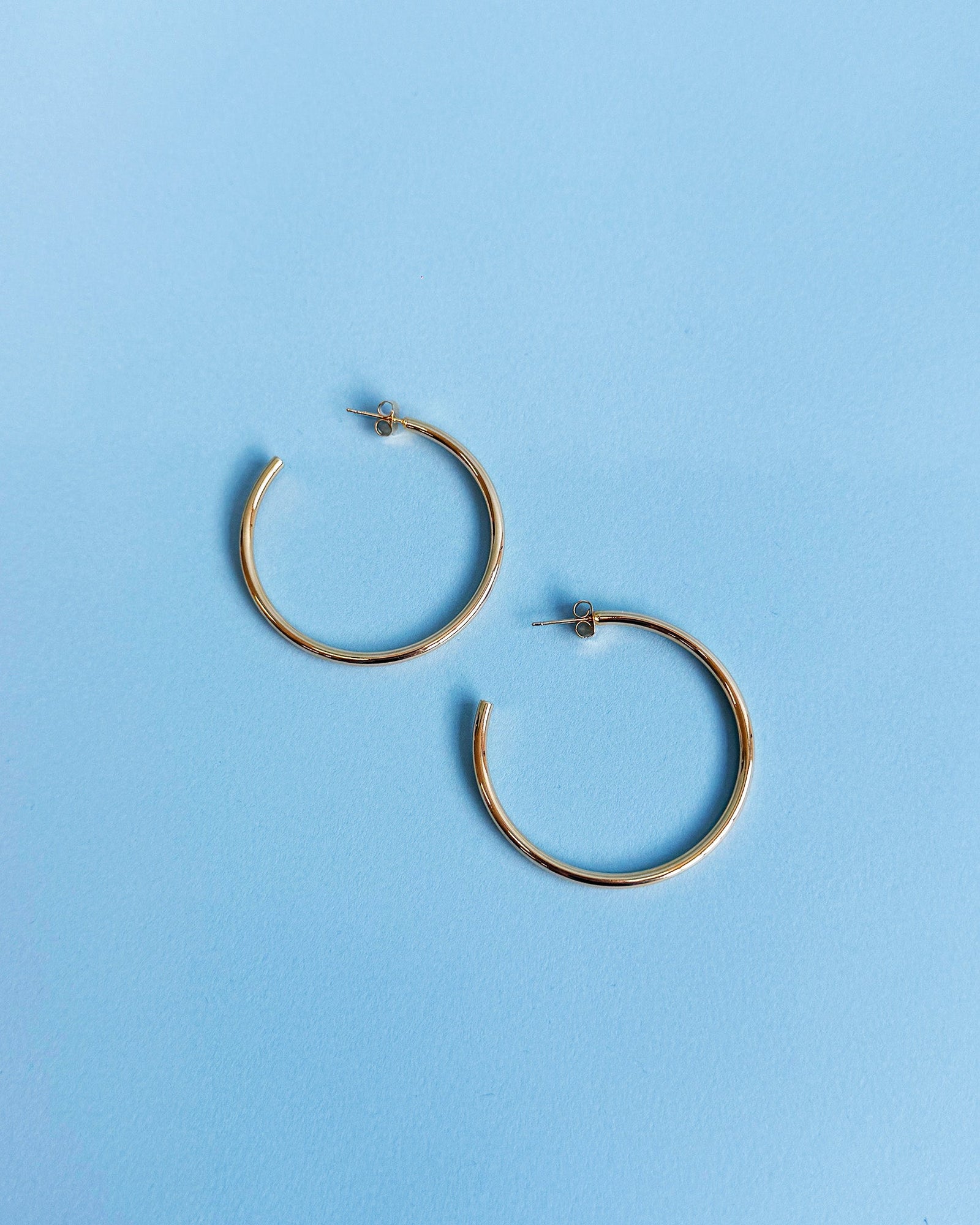 16K Plated Classic Hoop