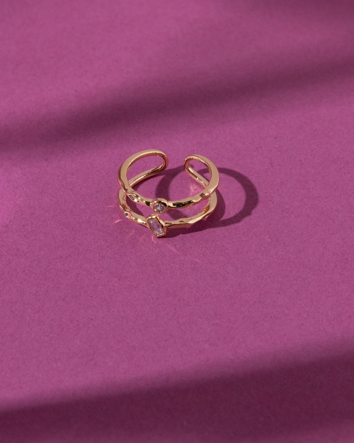 18K Plated Silas Ring