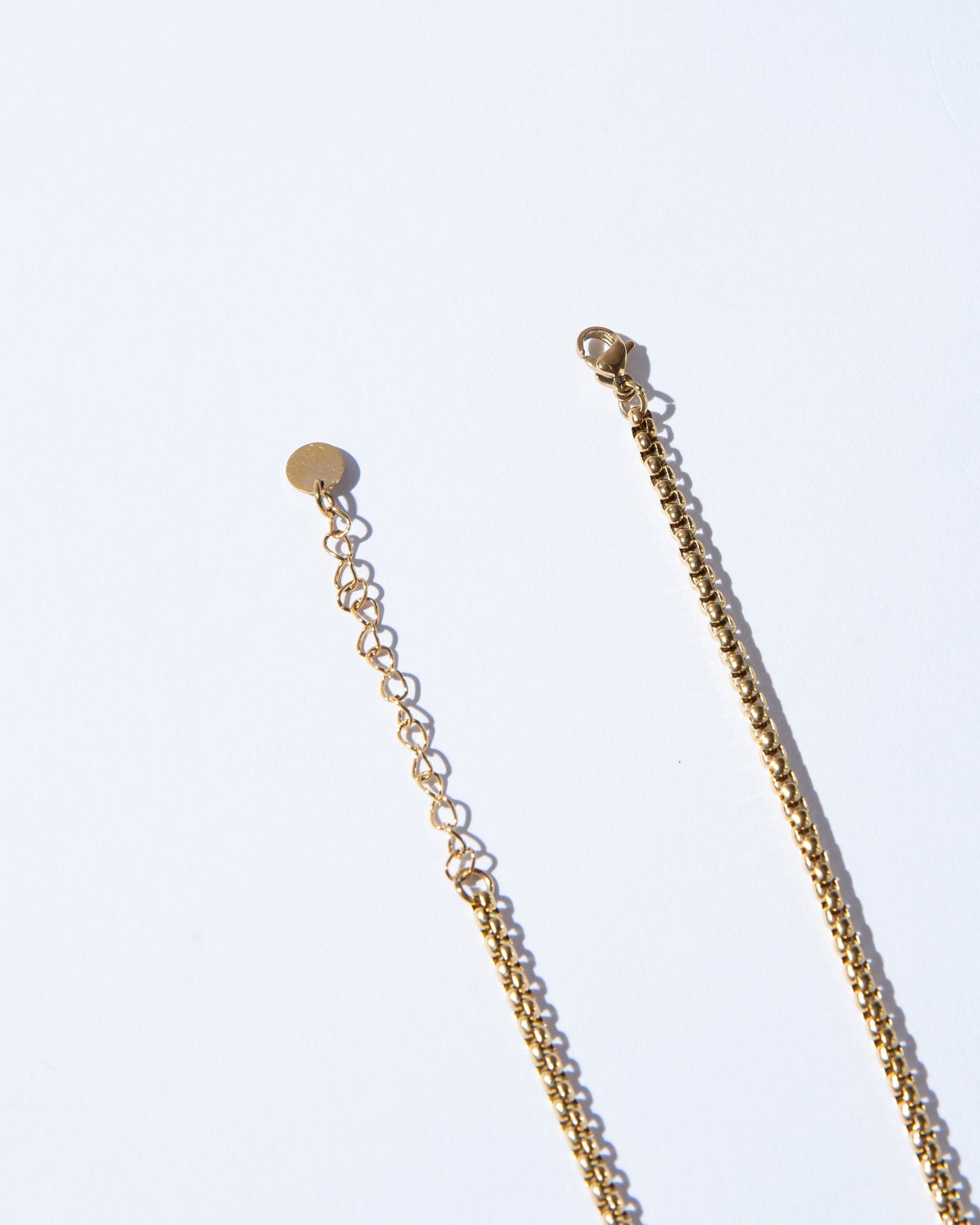 18K Plated David Chain Necklace