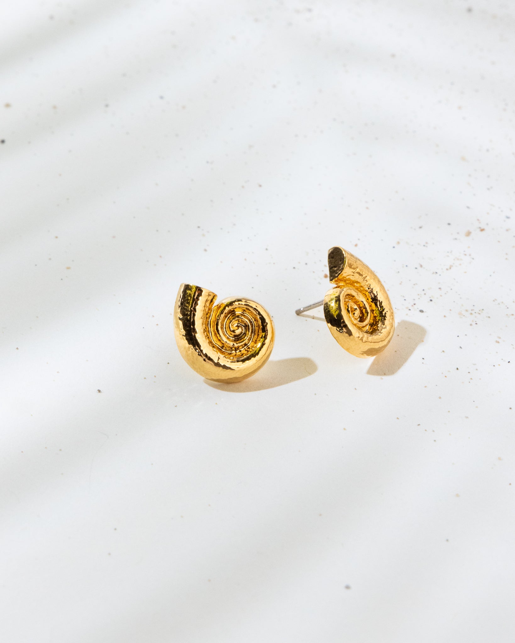 18K Plated Caracolito Earrings