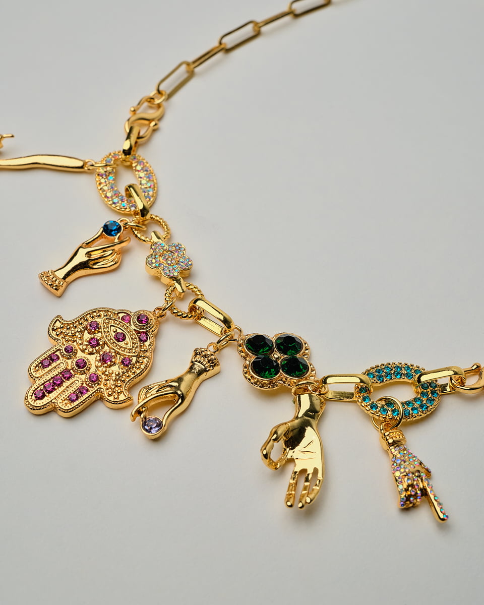 16K Plated Fortuna Necklace