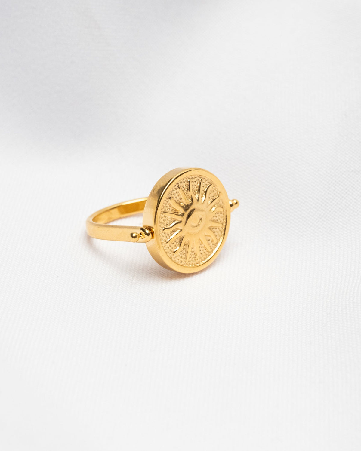 16K Plated Chloe Ring