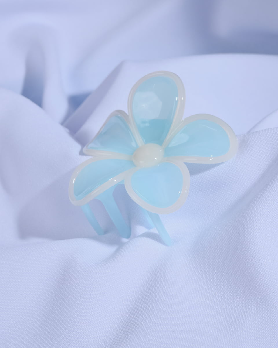 Floral Claw Clip