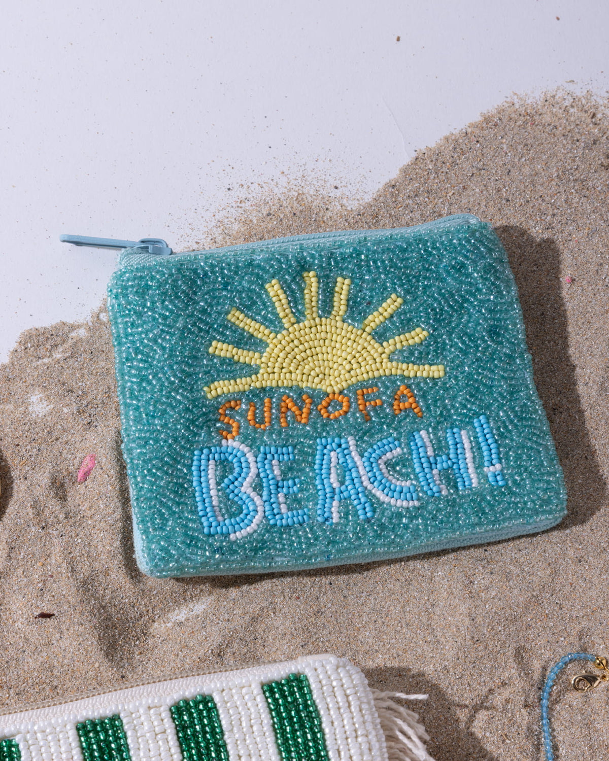 Beach Coin Pouch