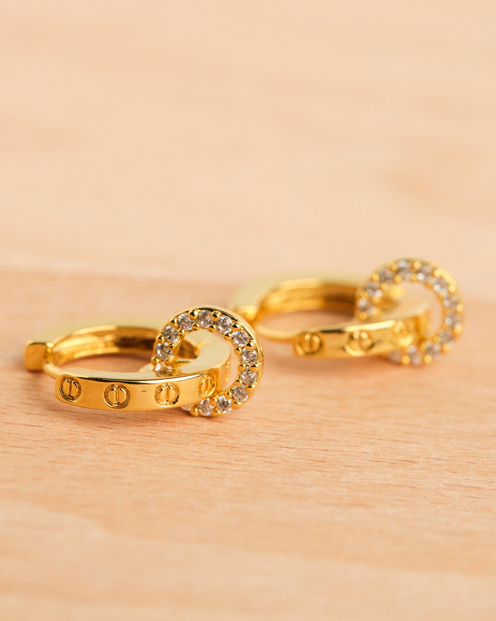 16K Plated Karla Earrings