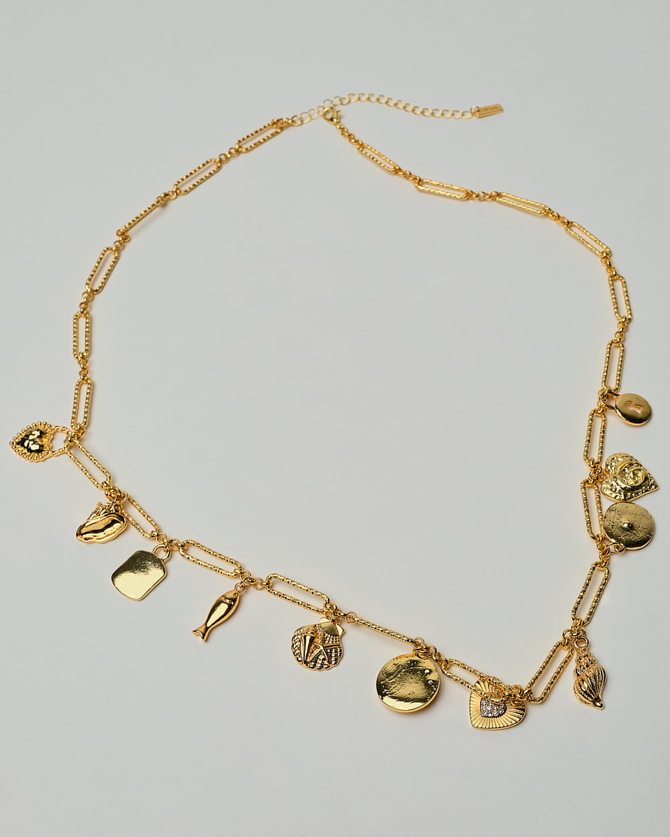 16K Plated Jana Necklace