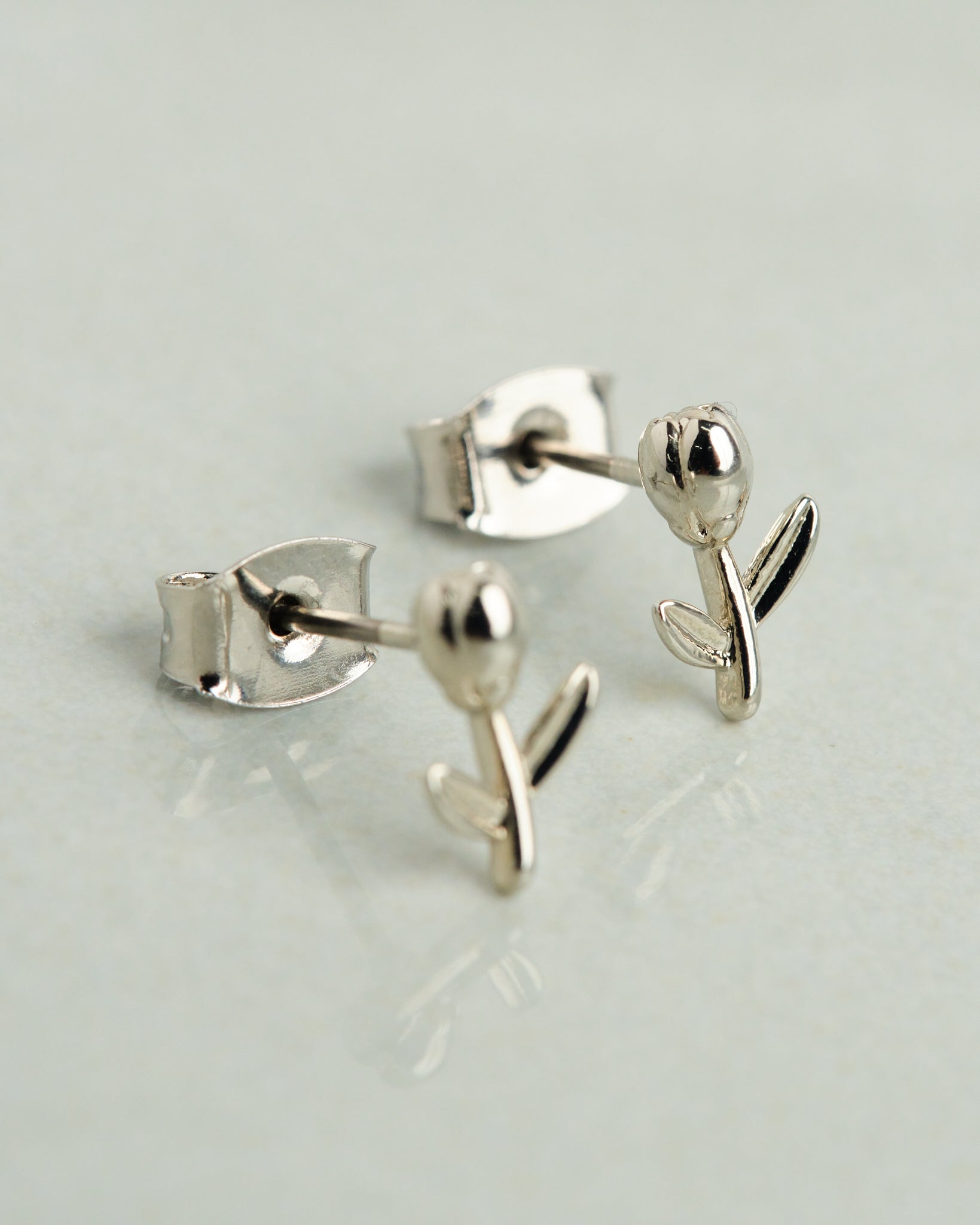 Tulip Stud Earrings