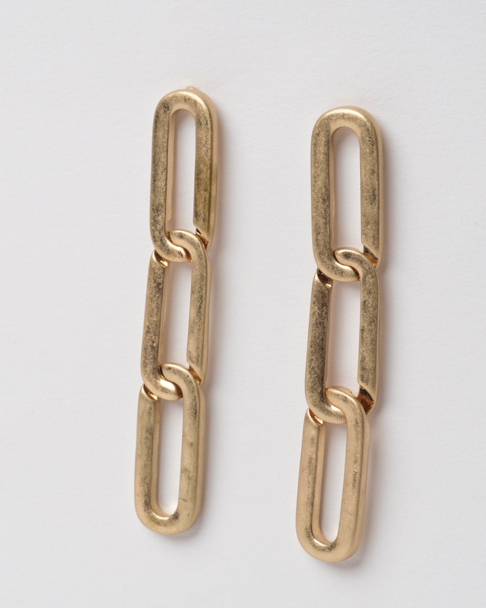 Flat Links Earrings