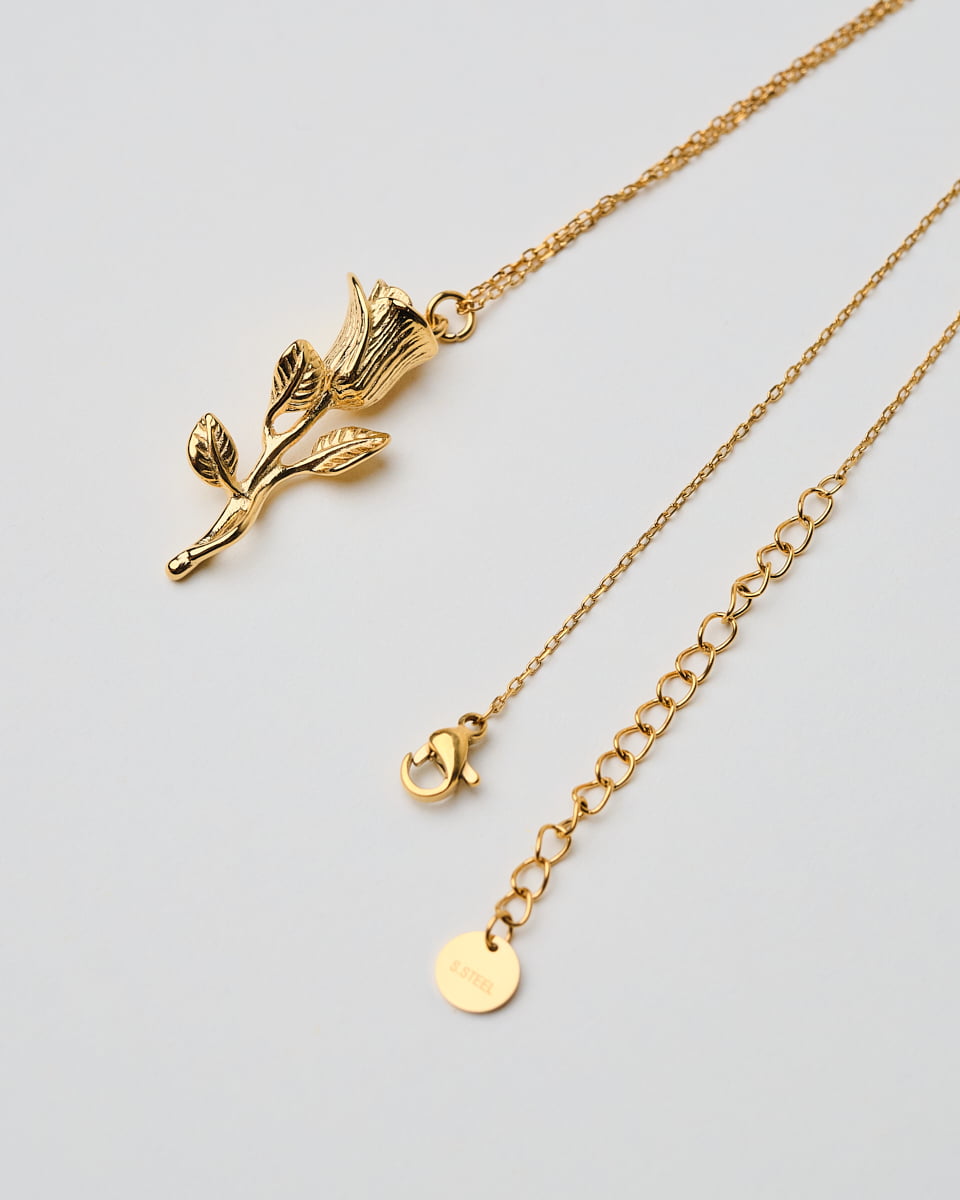 18K Plated La Flor Necklace