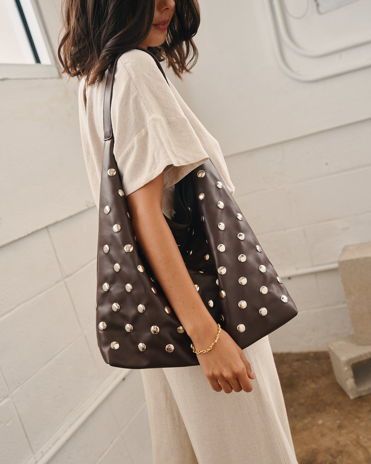 Yere Studded Purse
