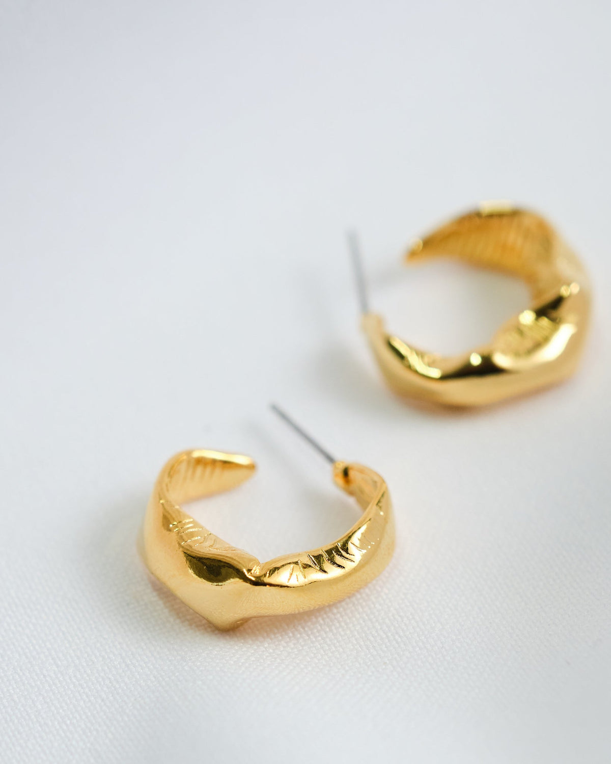 18K Plated Benny Earrings