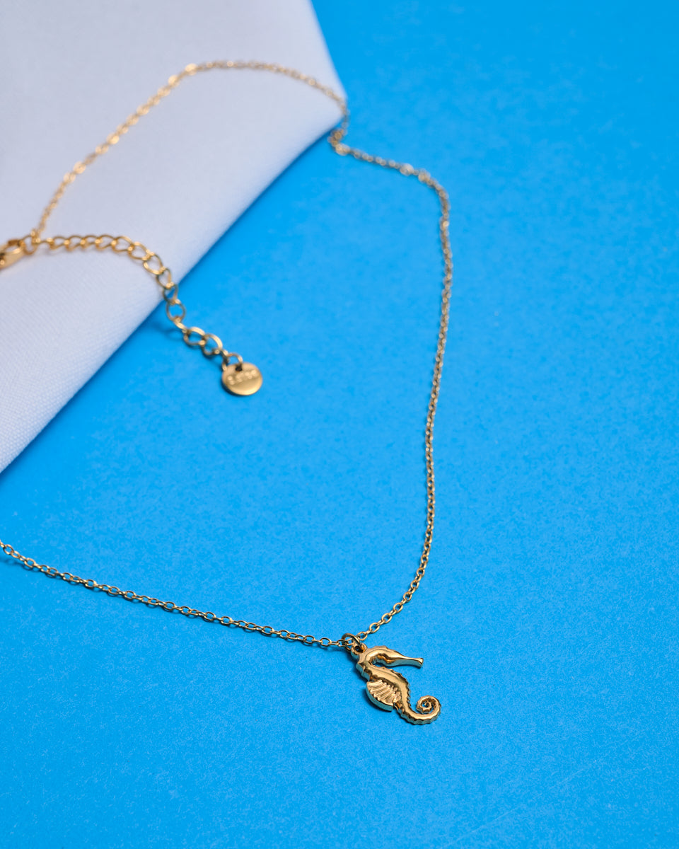 18K Plated Caballito Necklace