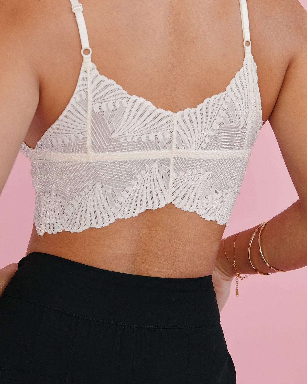 Butterfly Scallop Bralette