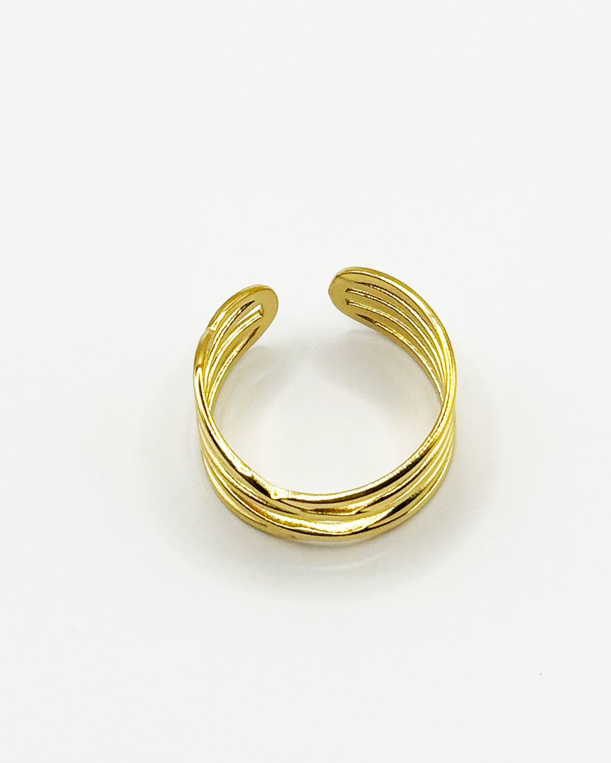 18K Plated Rich Ring
