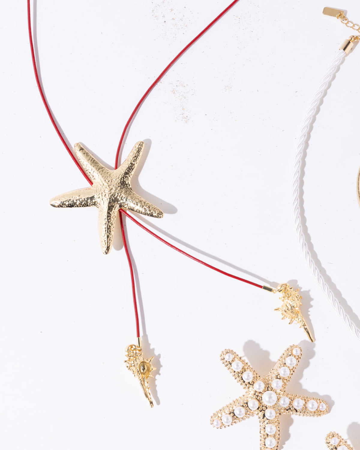 16K Plated Bolo Star Necklace