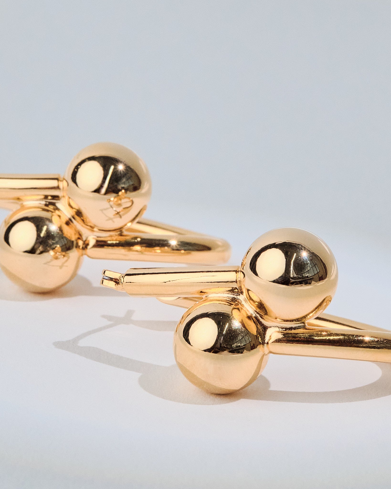 18K Plated Together Earrings