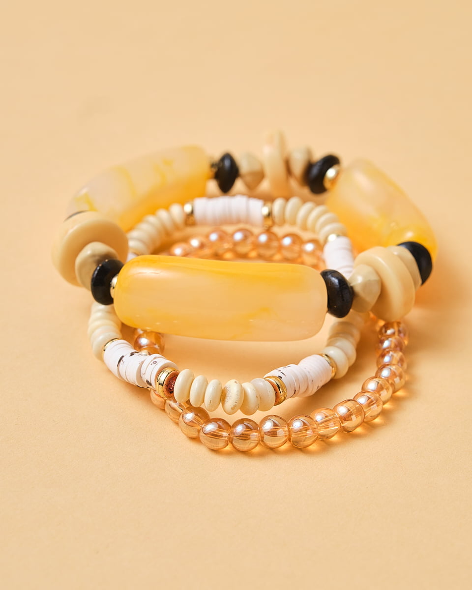 Carr Elastic Bracelets Set
