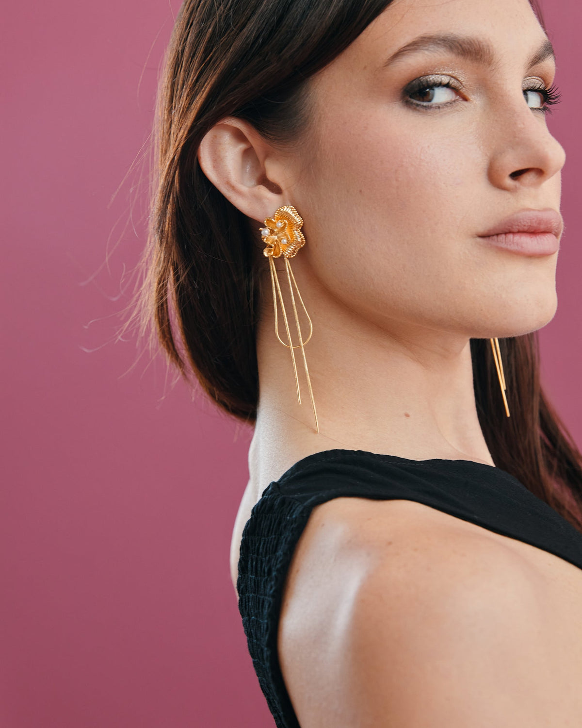 18K Plated Jelly Earring