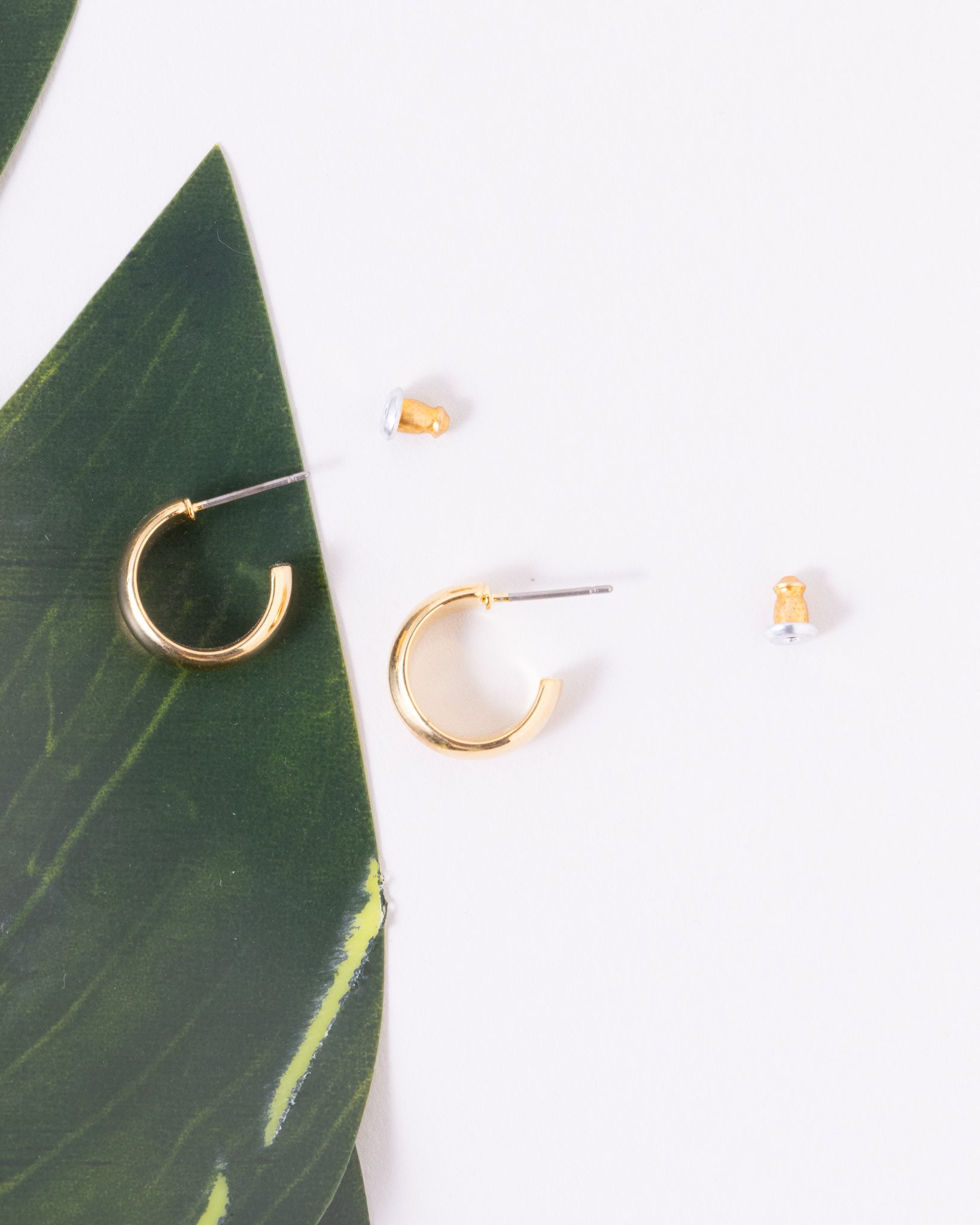 16K Plated Olive Earrings