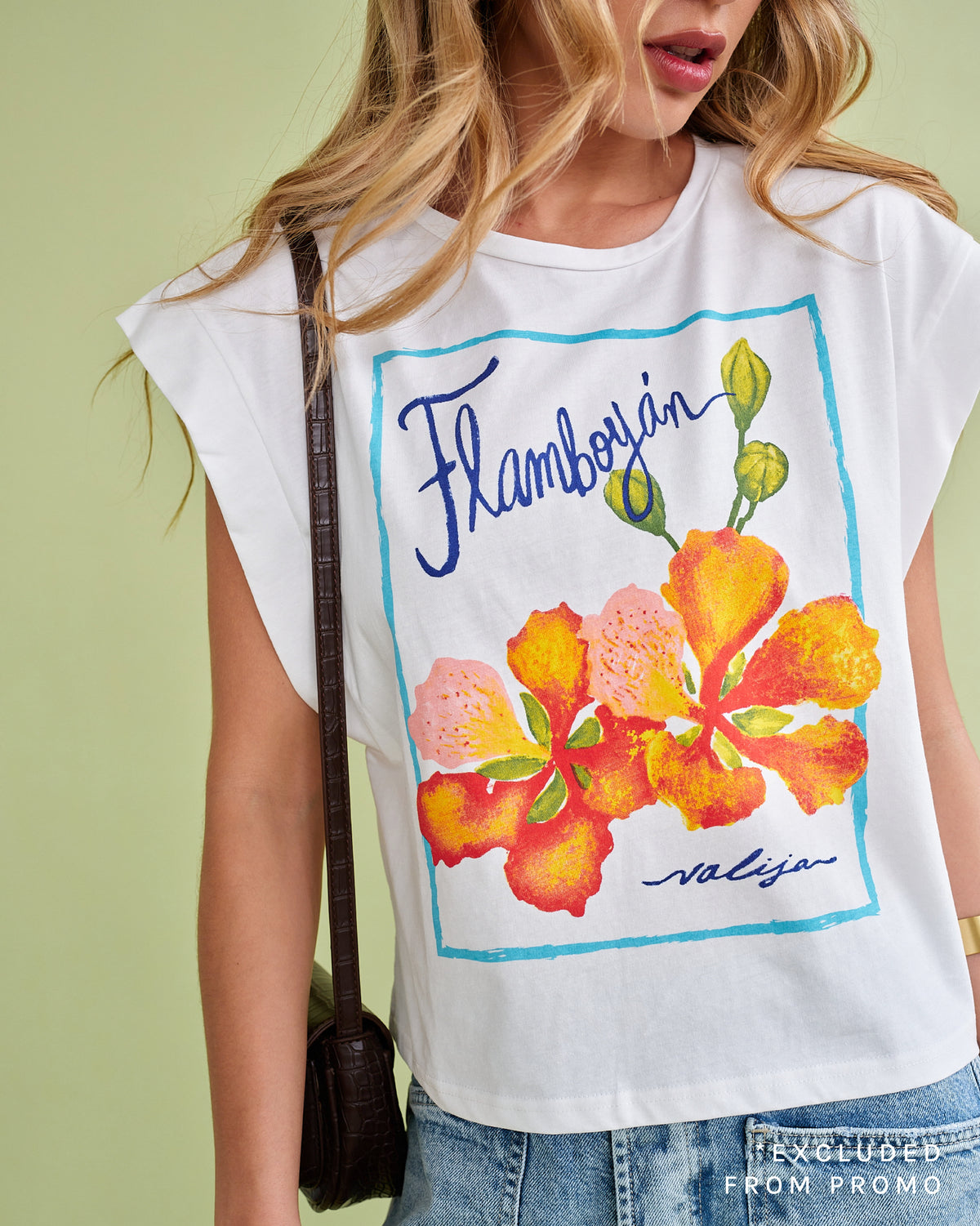 Flamboyan Tee Top