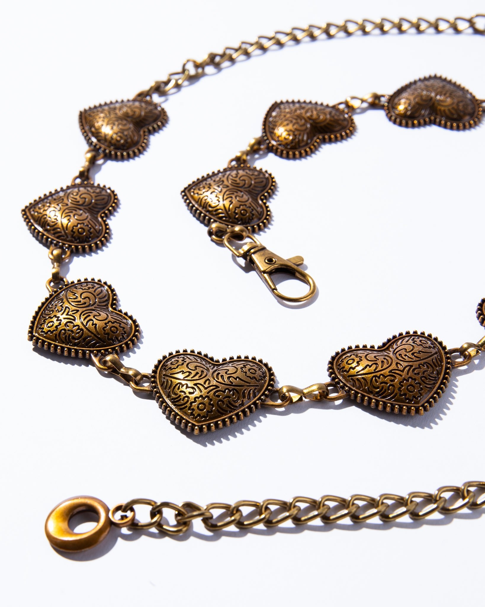 Golden Hearts Belt