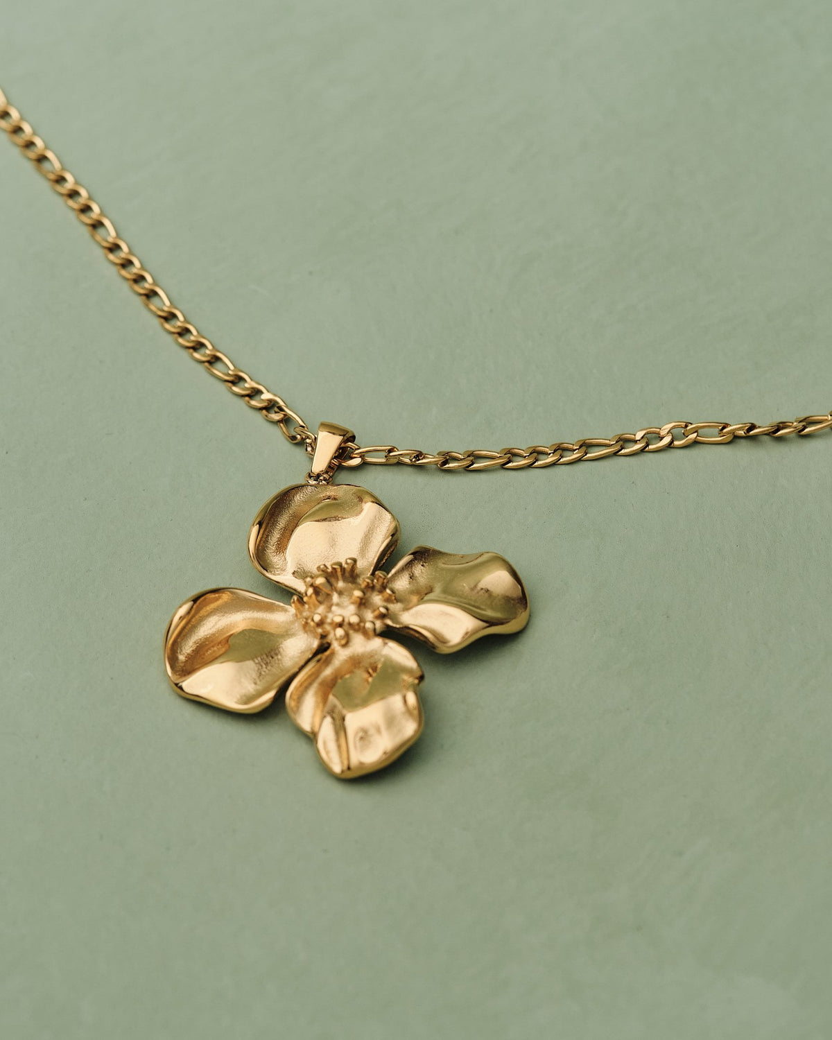 18K Plated Malorita Necklace