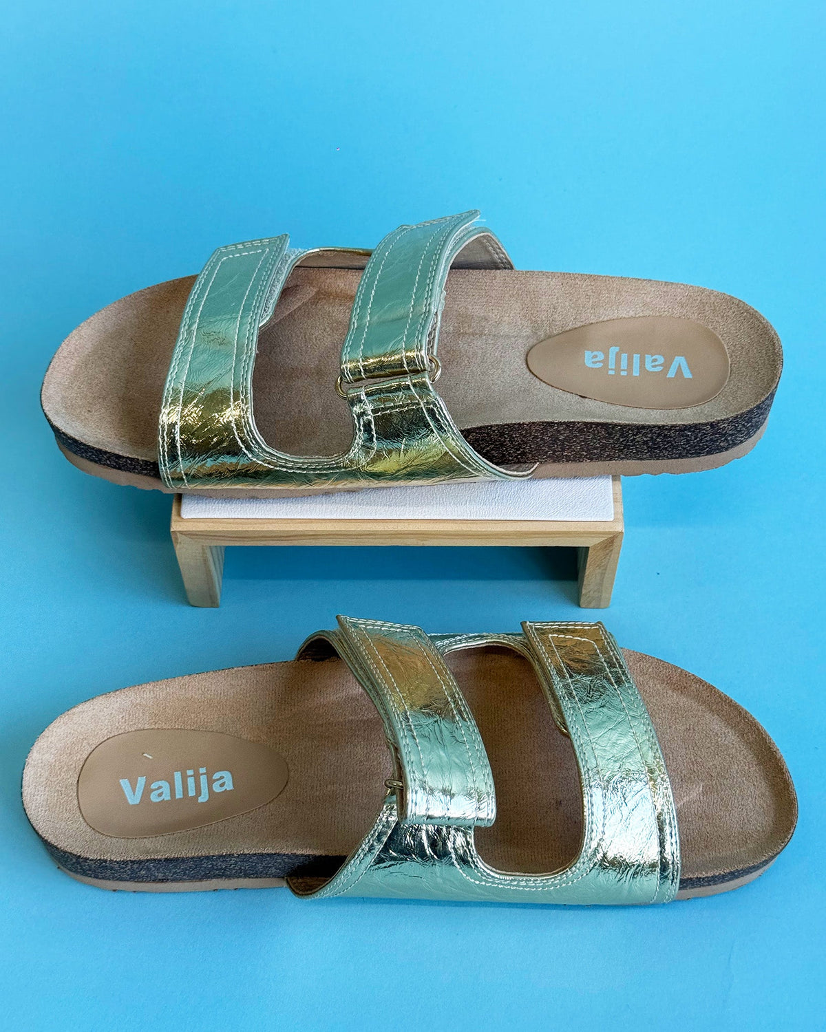 Tina Metallic Sandal