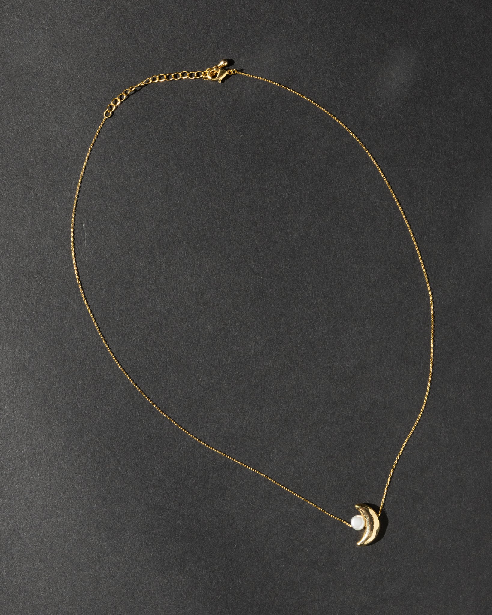 18K Plated Luna Perla Necklace