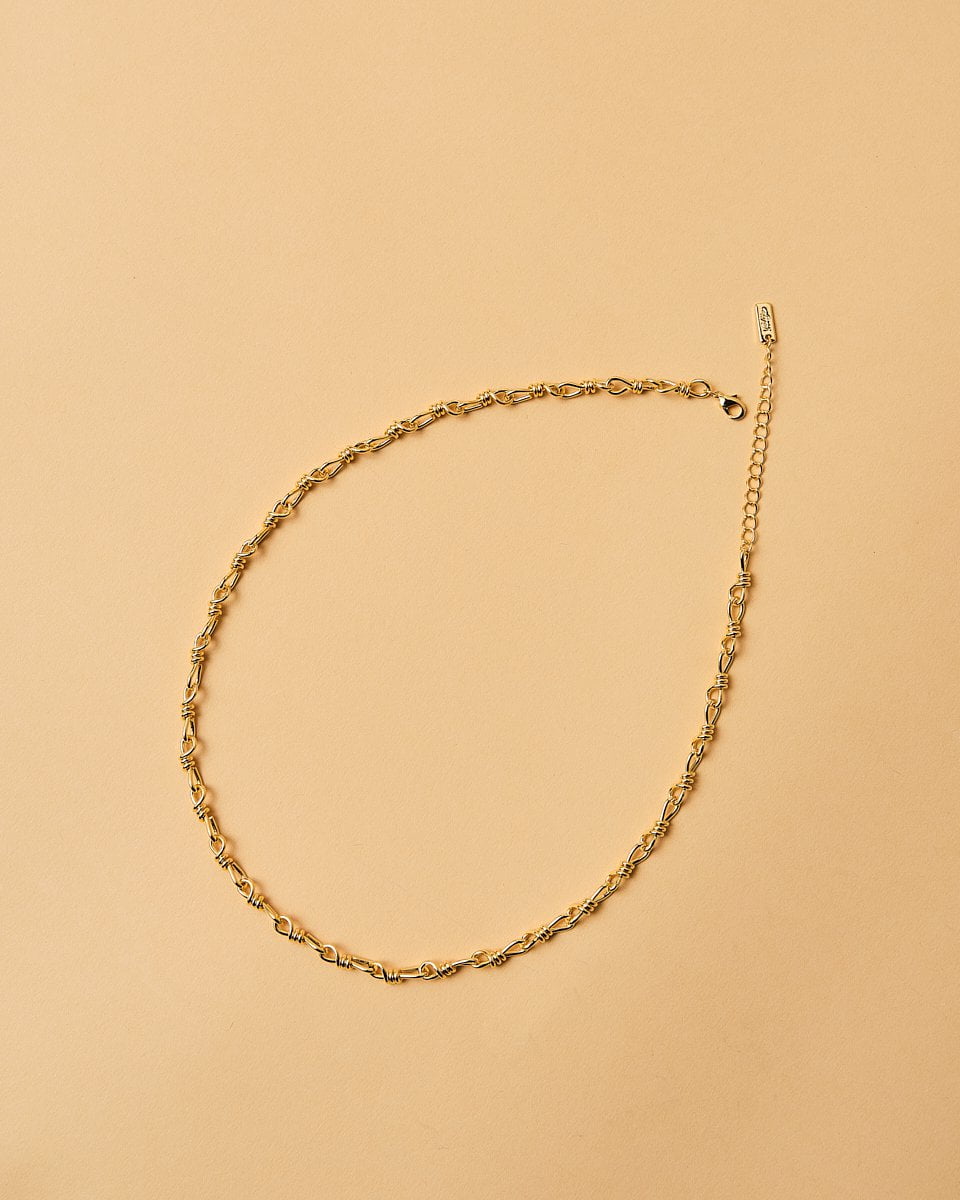18K Plated Lawrence Necklace