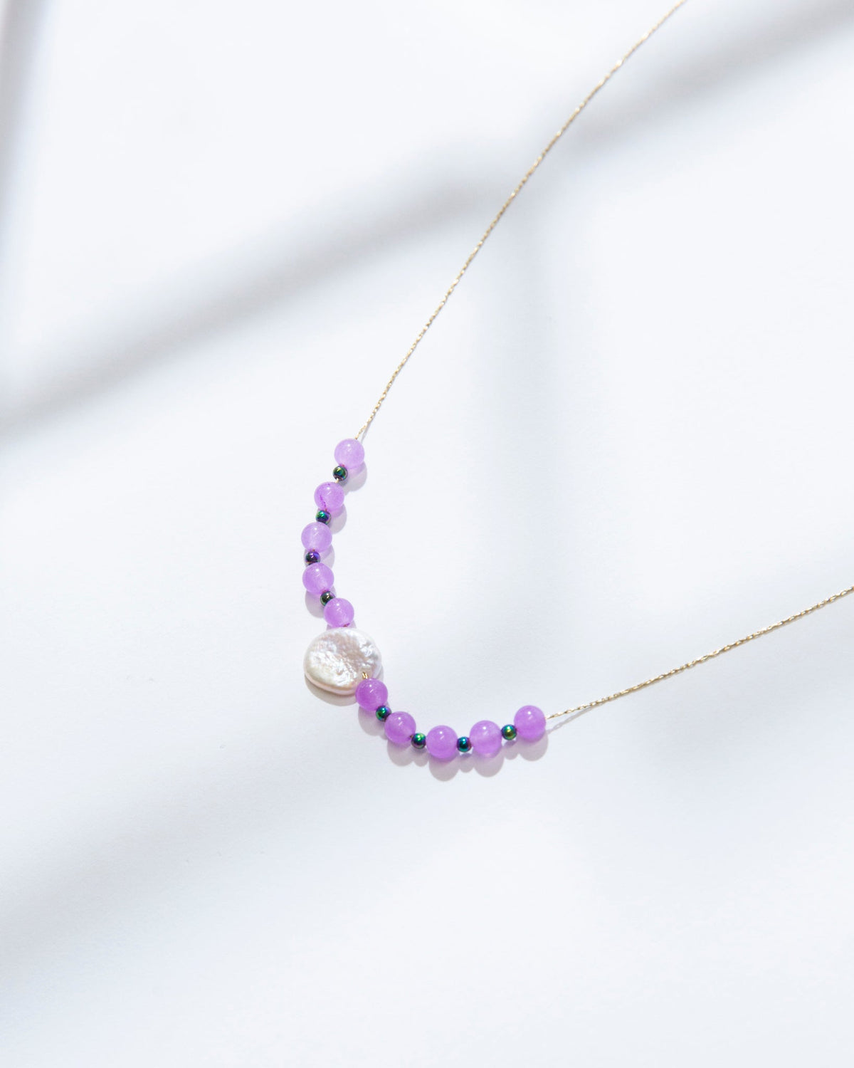 16K Plated Violeta Necklace