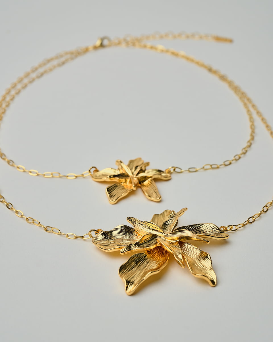 16K Plated January Necklace