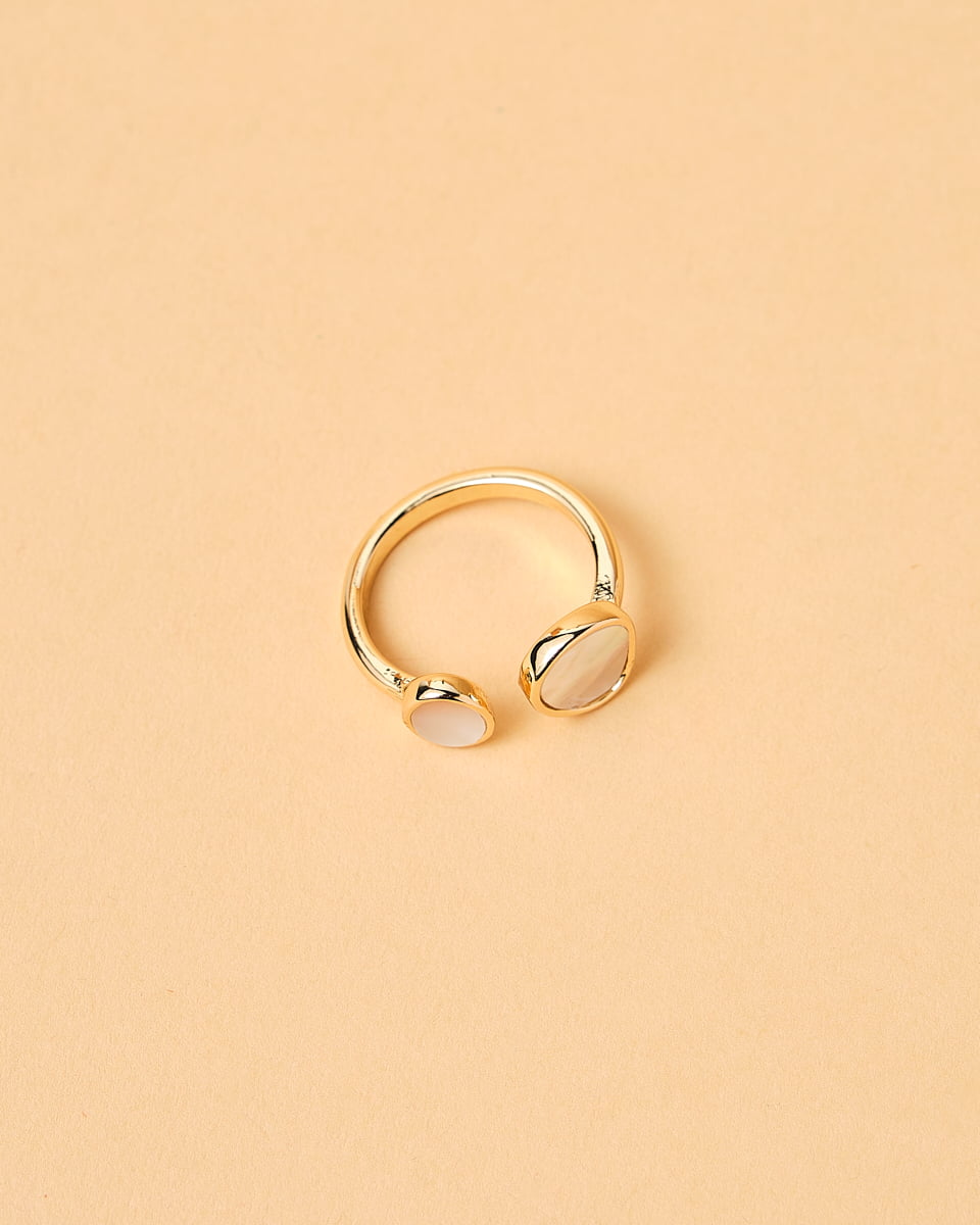 16K Plated Selena Ring