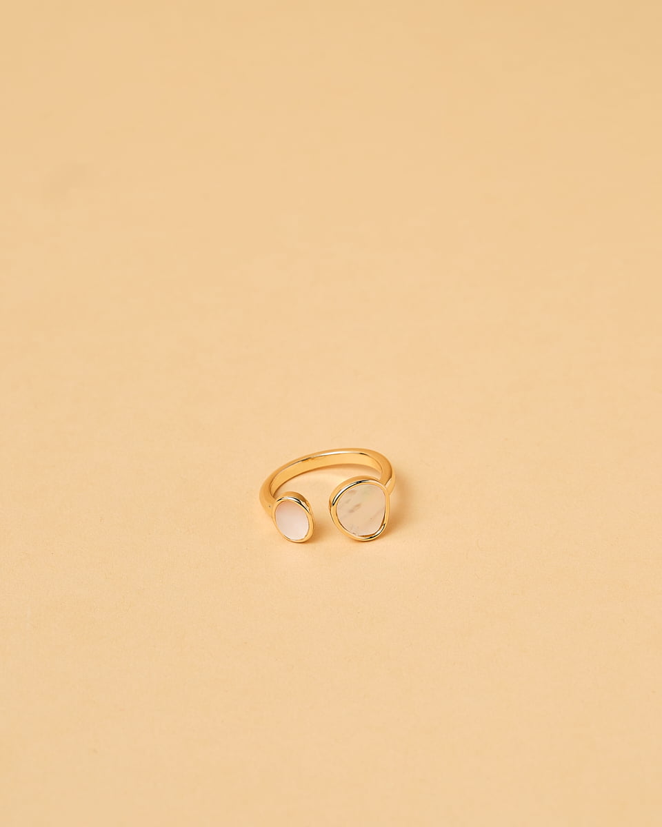 16K Plated Selena Ring