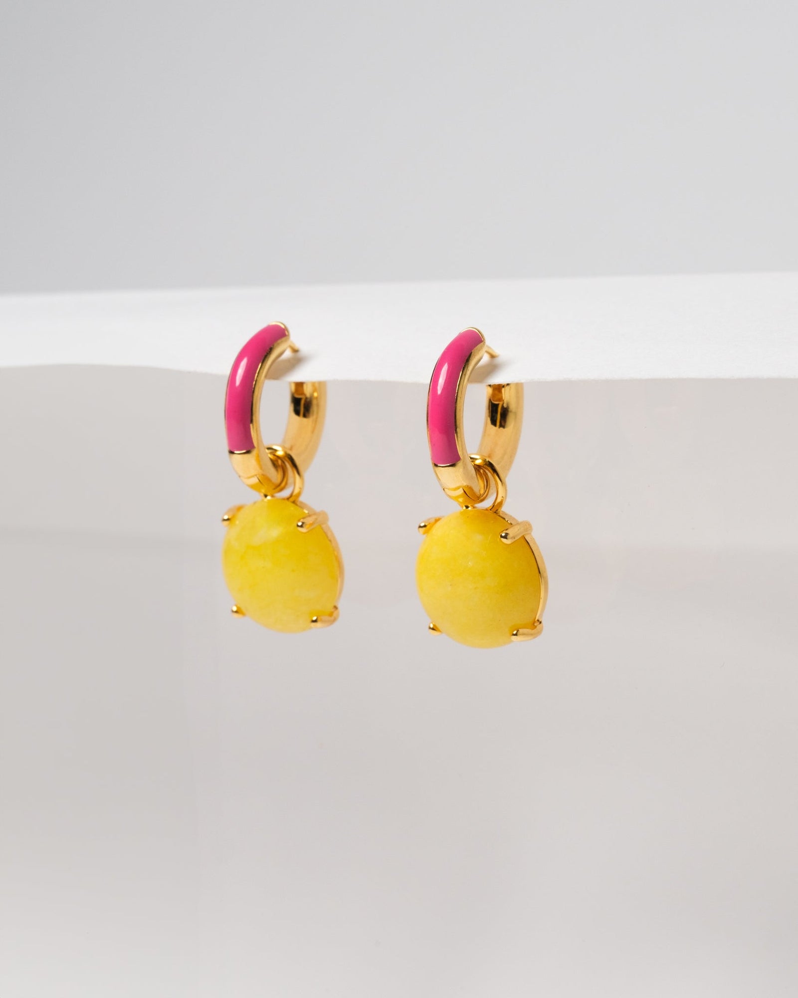 16K Plated Merced Earrings