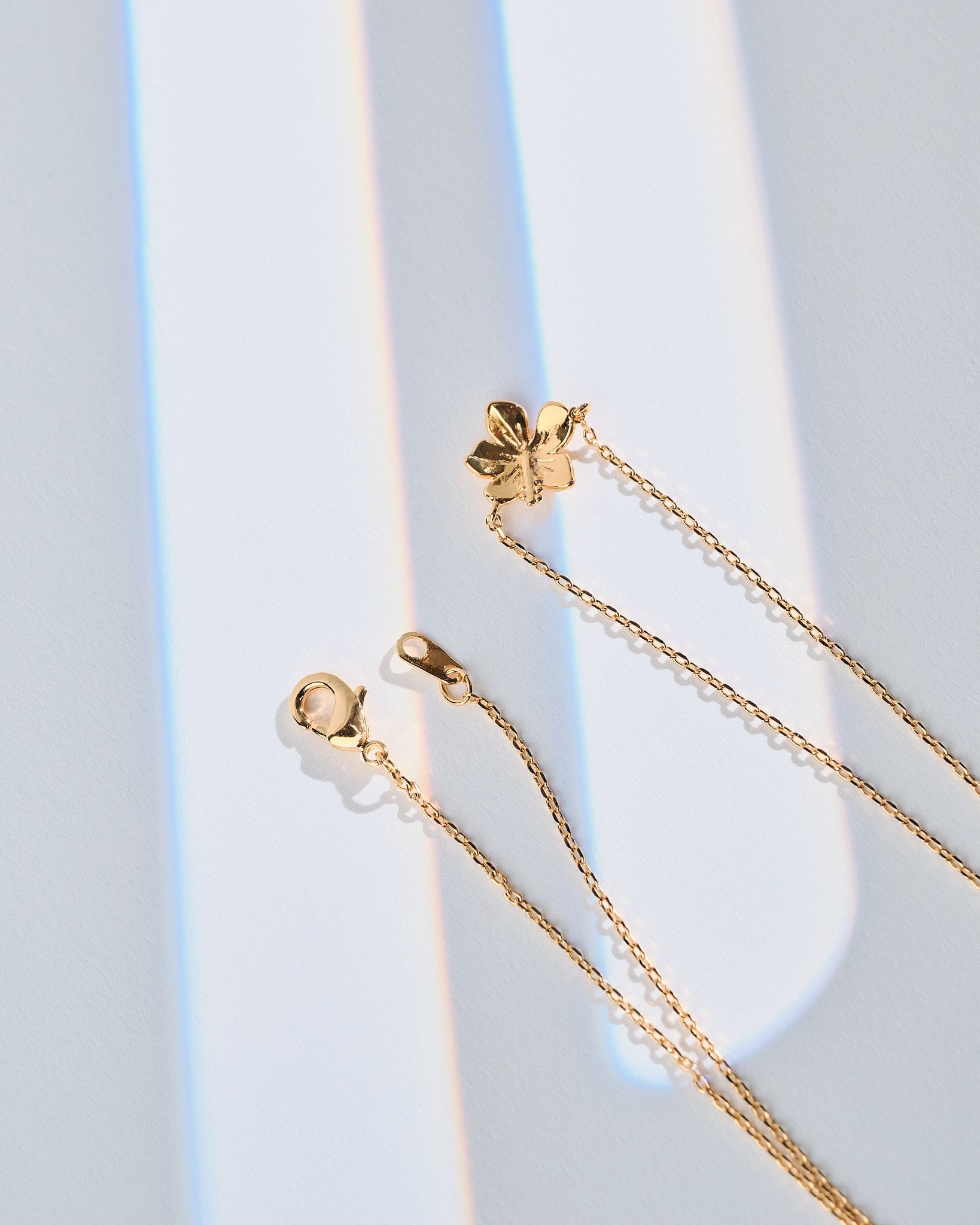 16K Plated Amapola Necklace