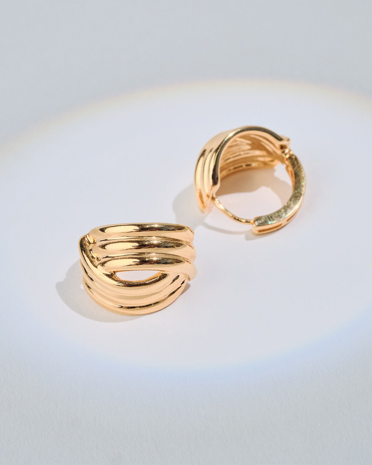 18K Plated Mellody Earrings