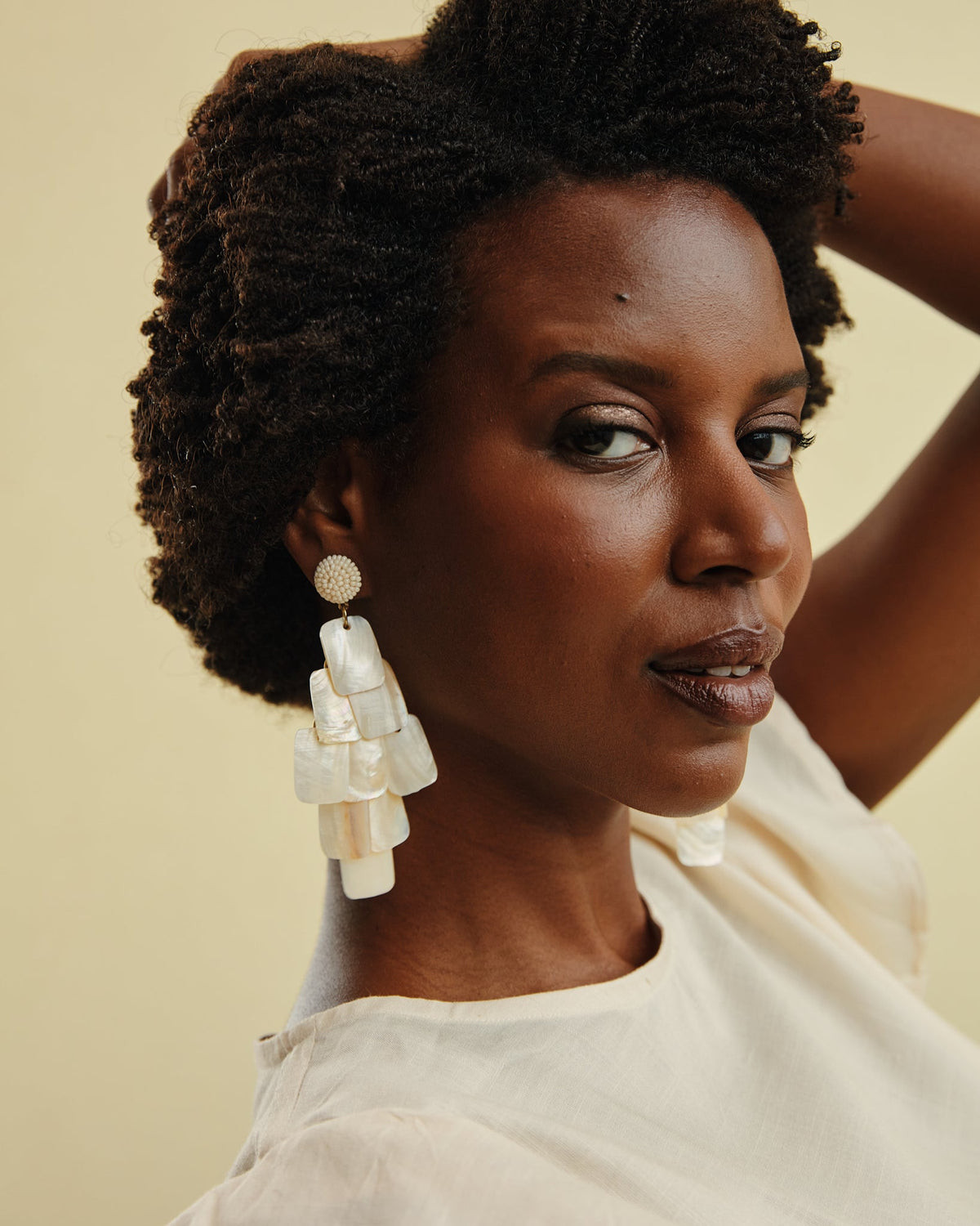 Statement Shell Earrings