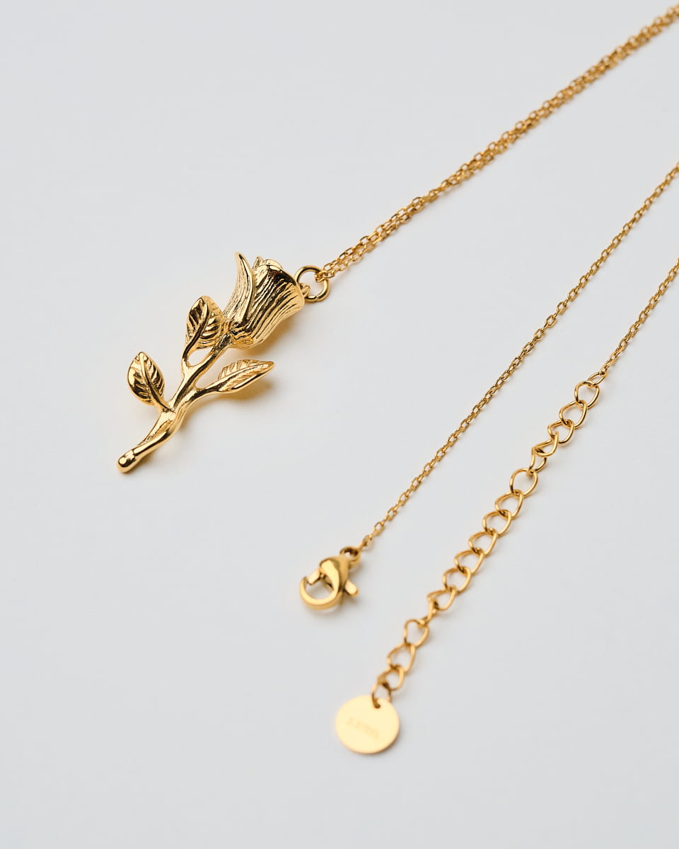 18K Plated La Flor Necklace