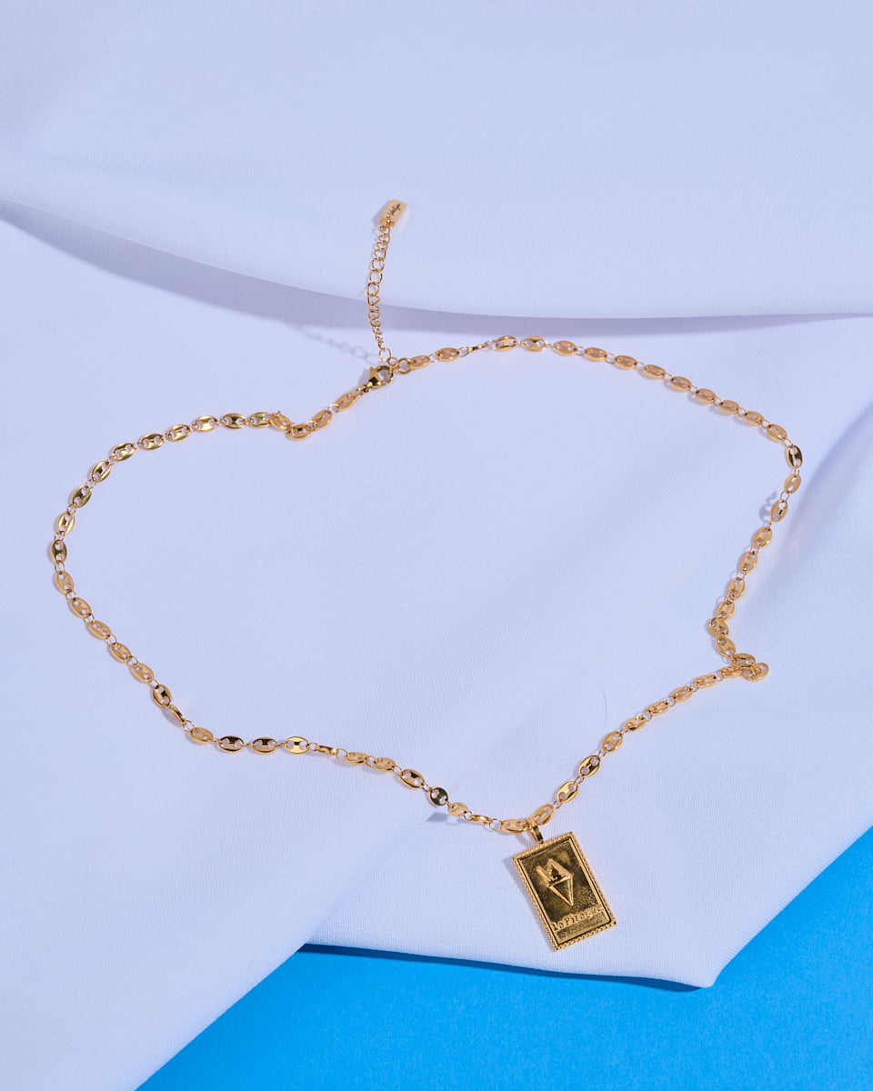 18K Plated La Piragua Necklace