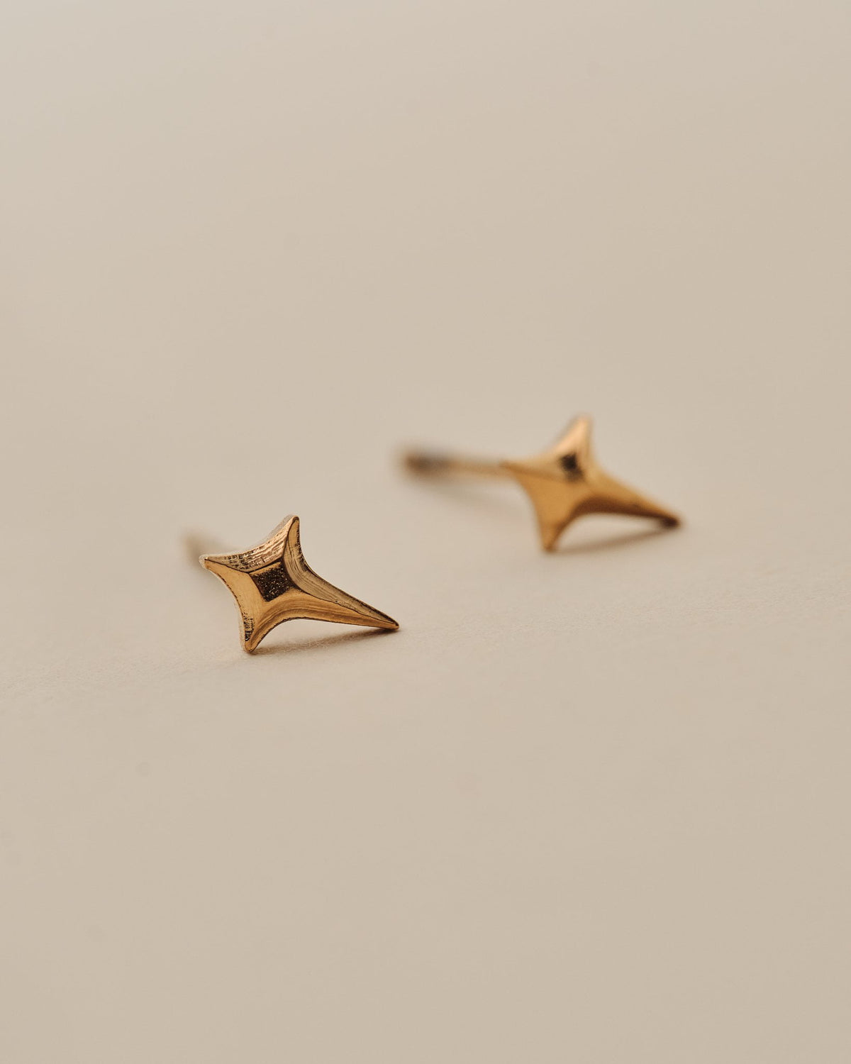 18K Plated Astral Post Earrings